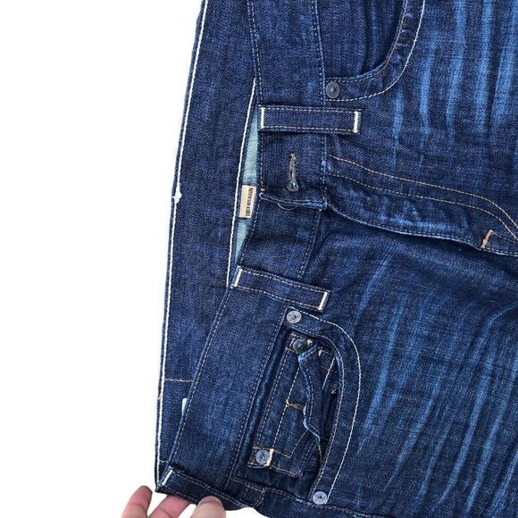 Brand New True Religion Jeans Size 34 RICKY Relaxed Straight Blue - Picture 4 of 11